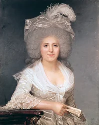 Portrait de Madame Jeanne-Louise-Henriette Campan (1752-1822) 1786